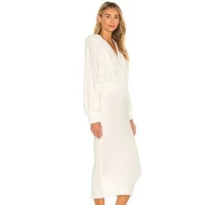 Zhivago Lover Man Midi Dress in White Size 2 U.S. / 6 U.K.